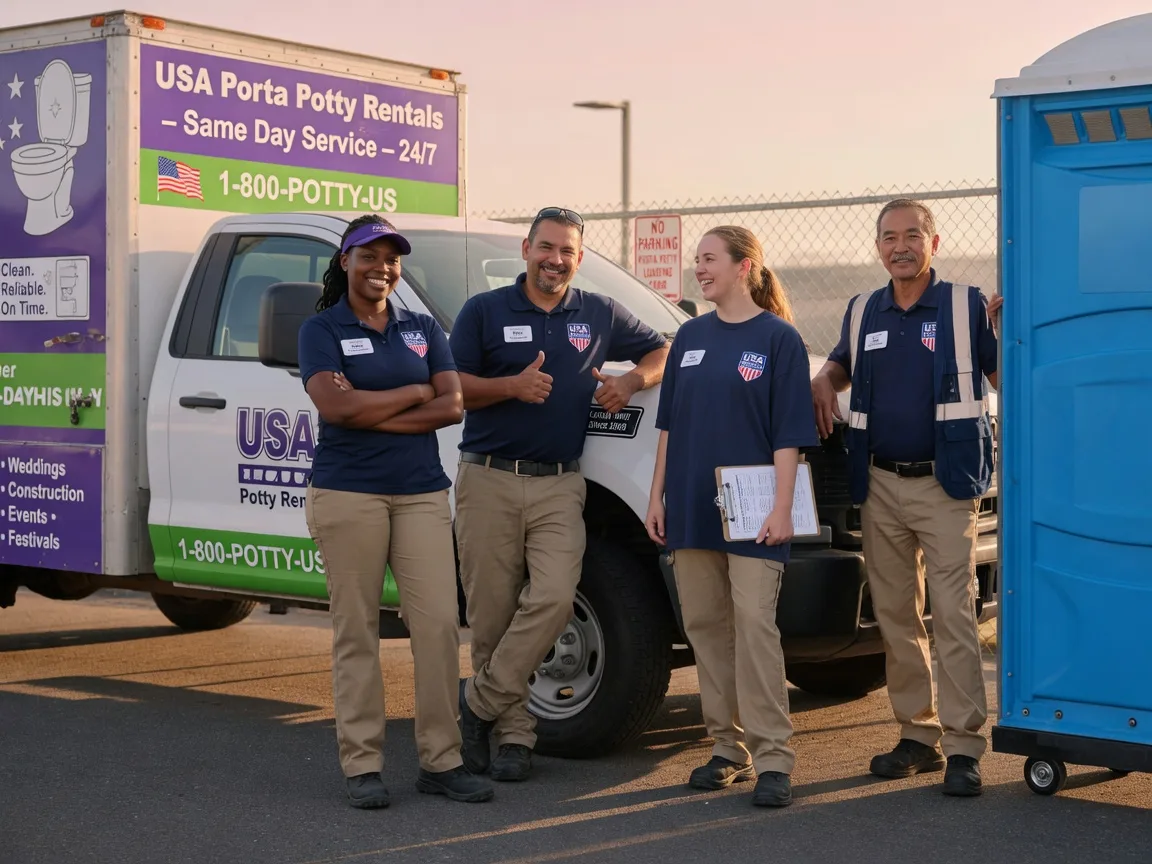 Porta Potty Rental company in Falmouth, IN
